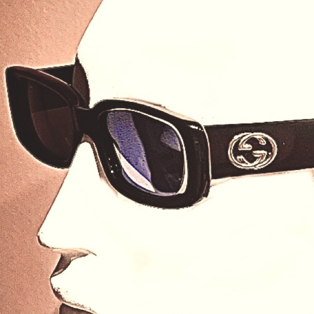 Gucci Mod GG 2509/S Vintage Y2K Sunglasses - Italy